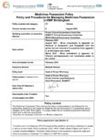 Medicines Possession Policy